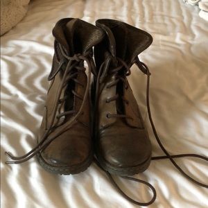 Brown boots